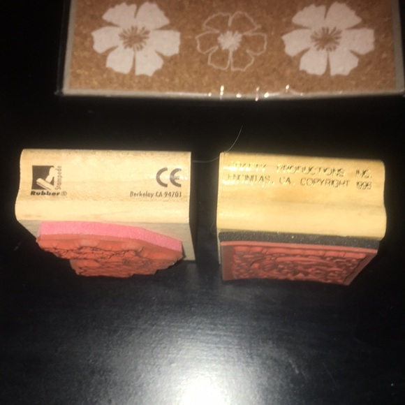 Craft supplies: 5 rubber stamps & accessories - Picture 15 of 16